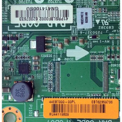 MAIN / LG EBT62359736 / EAX65049107 (1.0) / 41PRSLBF0002 / 62007633 / PARTES SUSTITUTAS CHECAR EN DESCRIPCIÓN / 47LN5400-UA AUSQLJR / 47LN5400-UA AUSYLJR / PANEL LC470DUE (SF)(R1) - Imagen 2